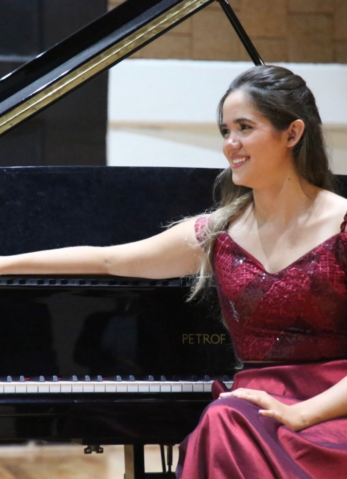 Tocando el piano